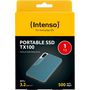 Voir la diapositive 2 : Intenso Disque dur SSD externe 1to TX100