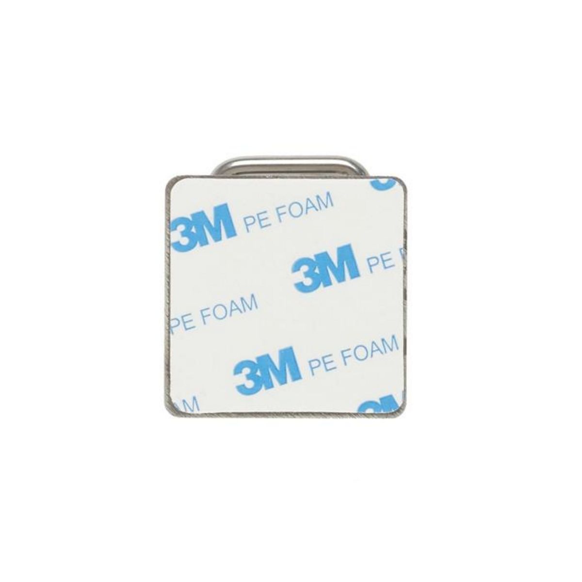 Paris Prix Support Éponge Adhésif  Inox  4cm Argent