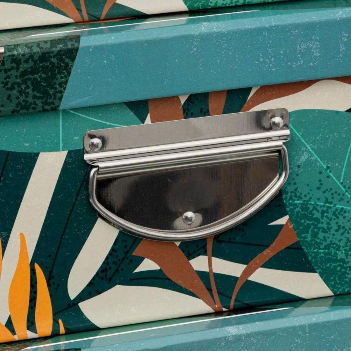  Lot de 6 Boîtes de Rangement  Tropic  48cm Vert