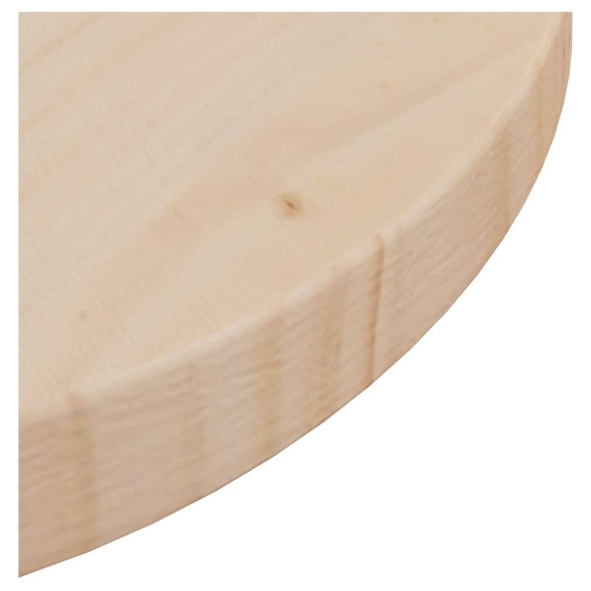 VIDAXL Dessus de table Ø30x2,5 cm Bois de pin massif