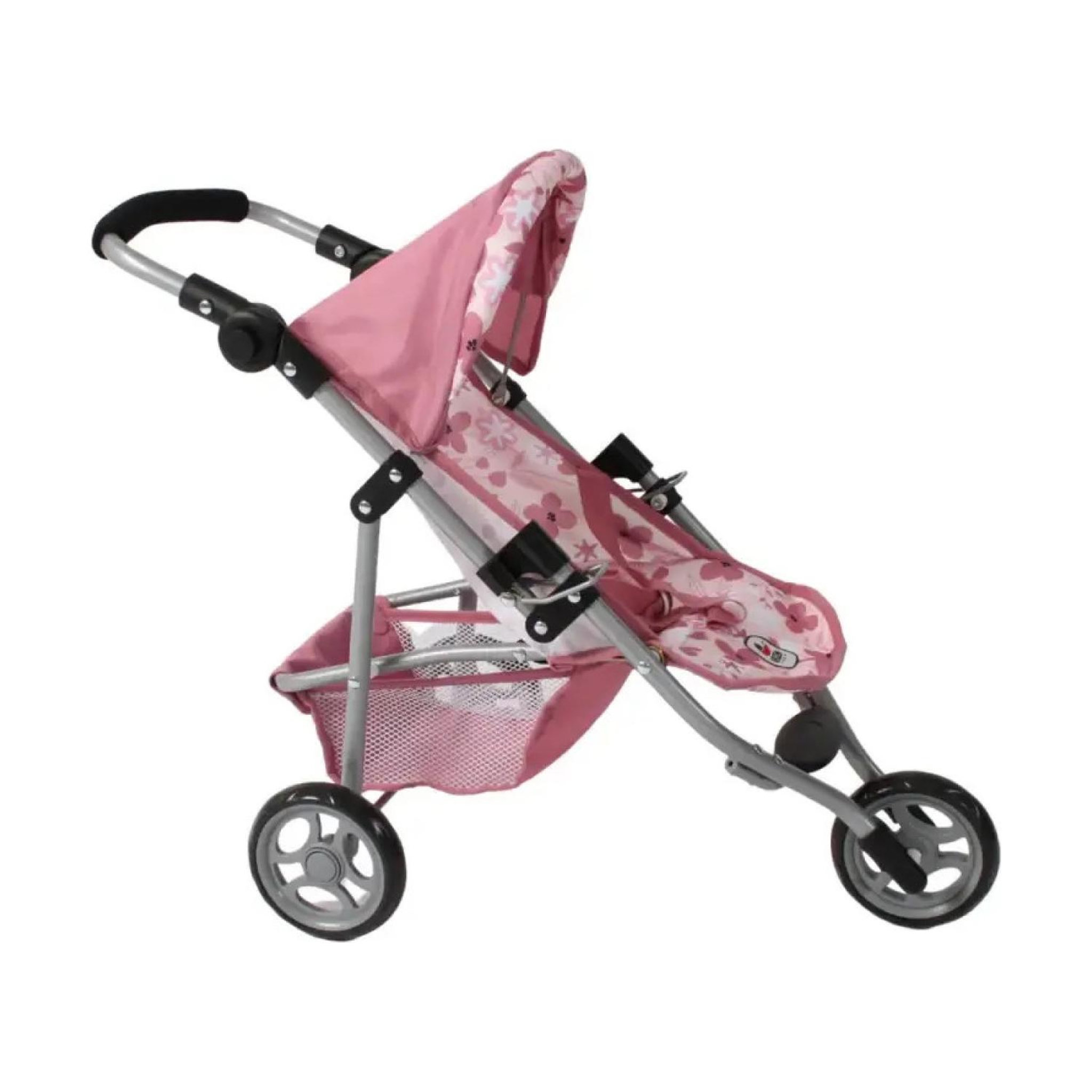 Voir la diapositive 3 : BAYER CHIC 2000 Poussette de poupée jogging LOLA Fleur rose pâle