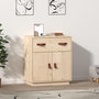 Voir la diapositive 1 : VIDAXL Buffet 65,5x40x75 cm Bois massif de pin