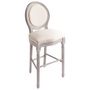 Voir la diapositive 3 : VIDAXL Tabourets de bar lot de 2 blanc lin