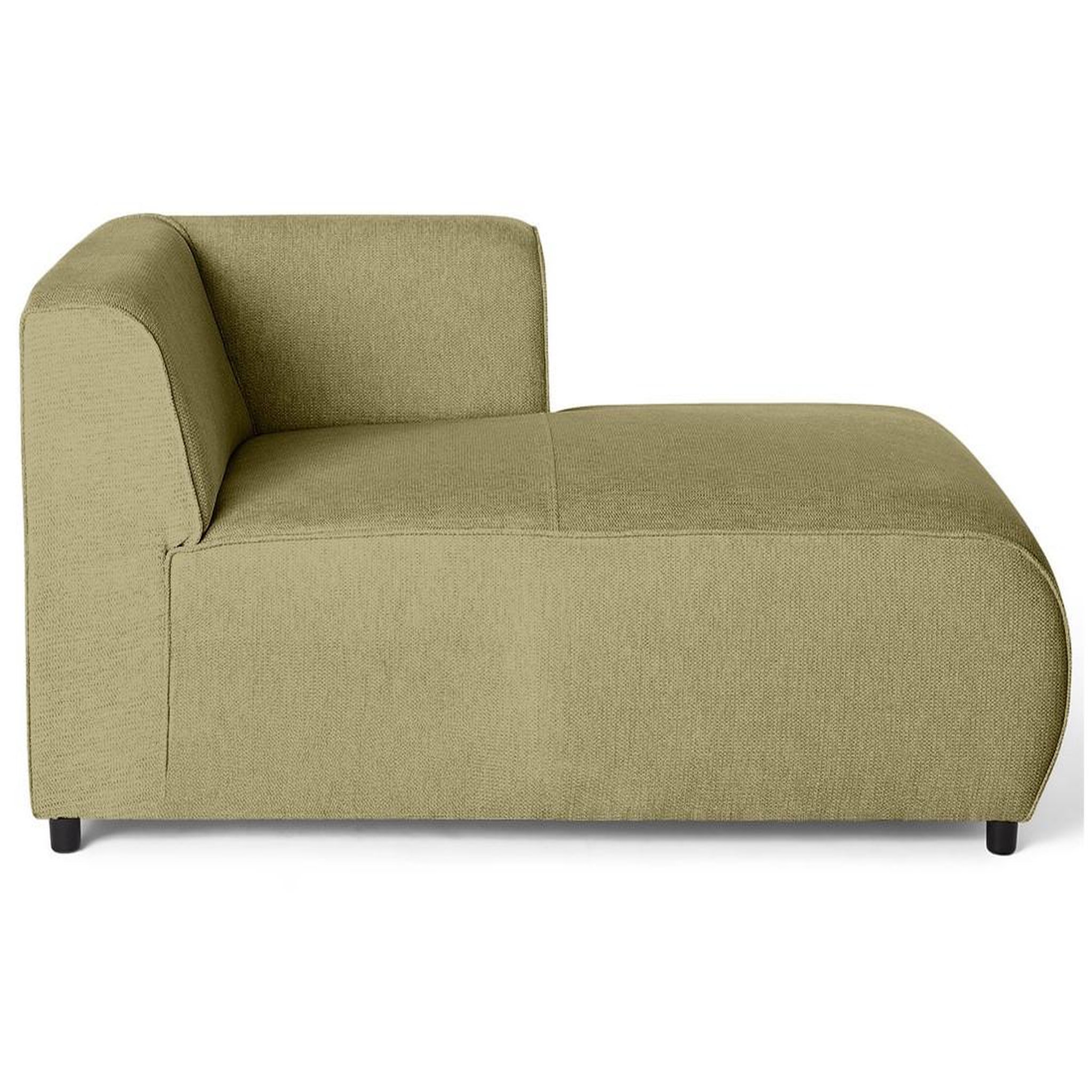 Voir la diapositive 5 : LISA DESIGN Suaro - module d'assise méridienne droit en tissu texturé
