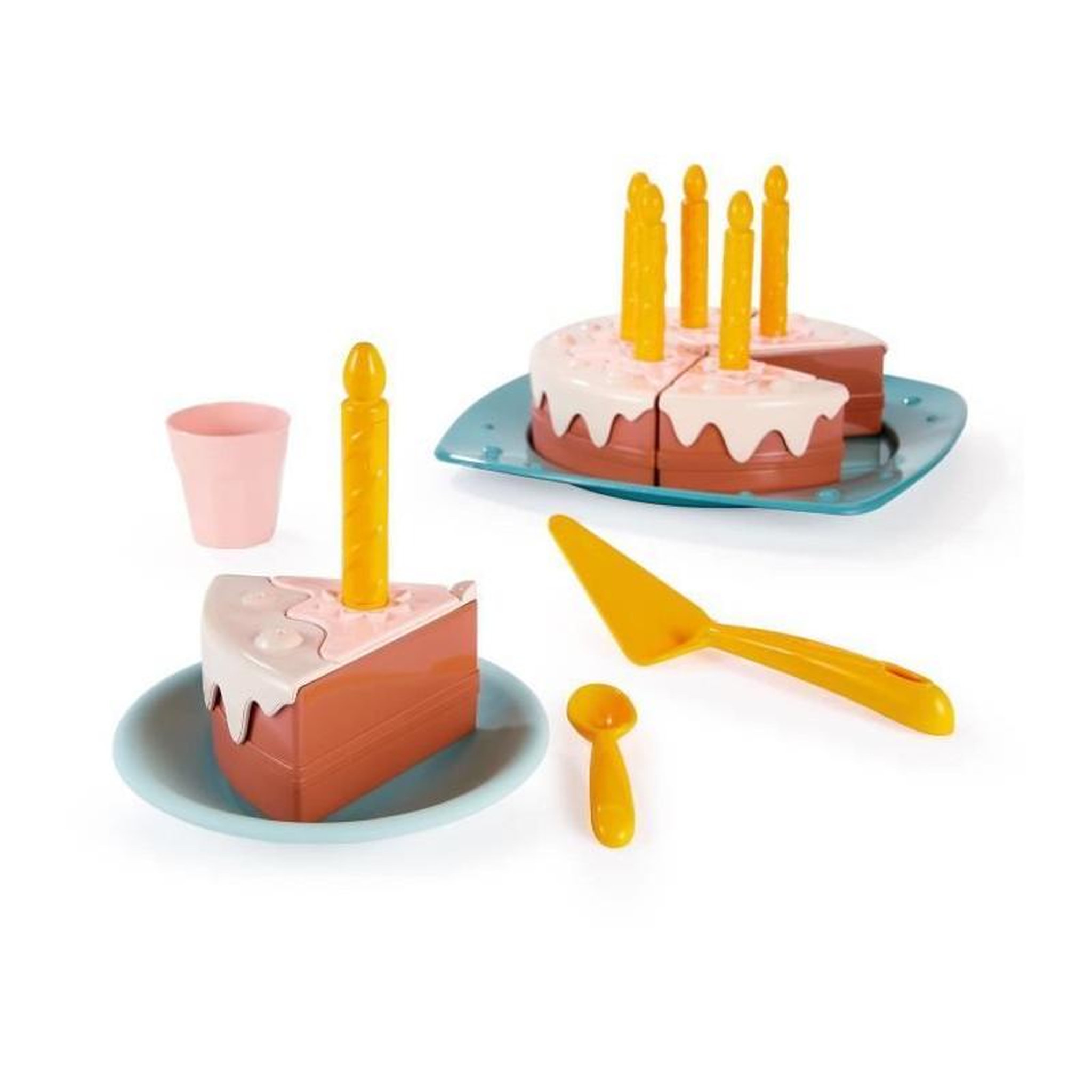 Voir la diapositive 6 : Ecoiffier Gâteau d'anniversaire ECOIFFIER vert azur