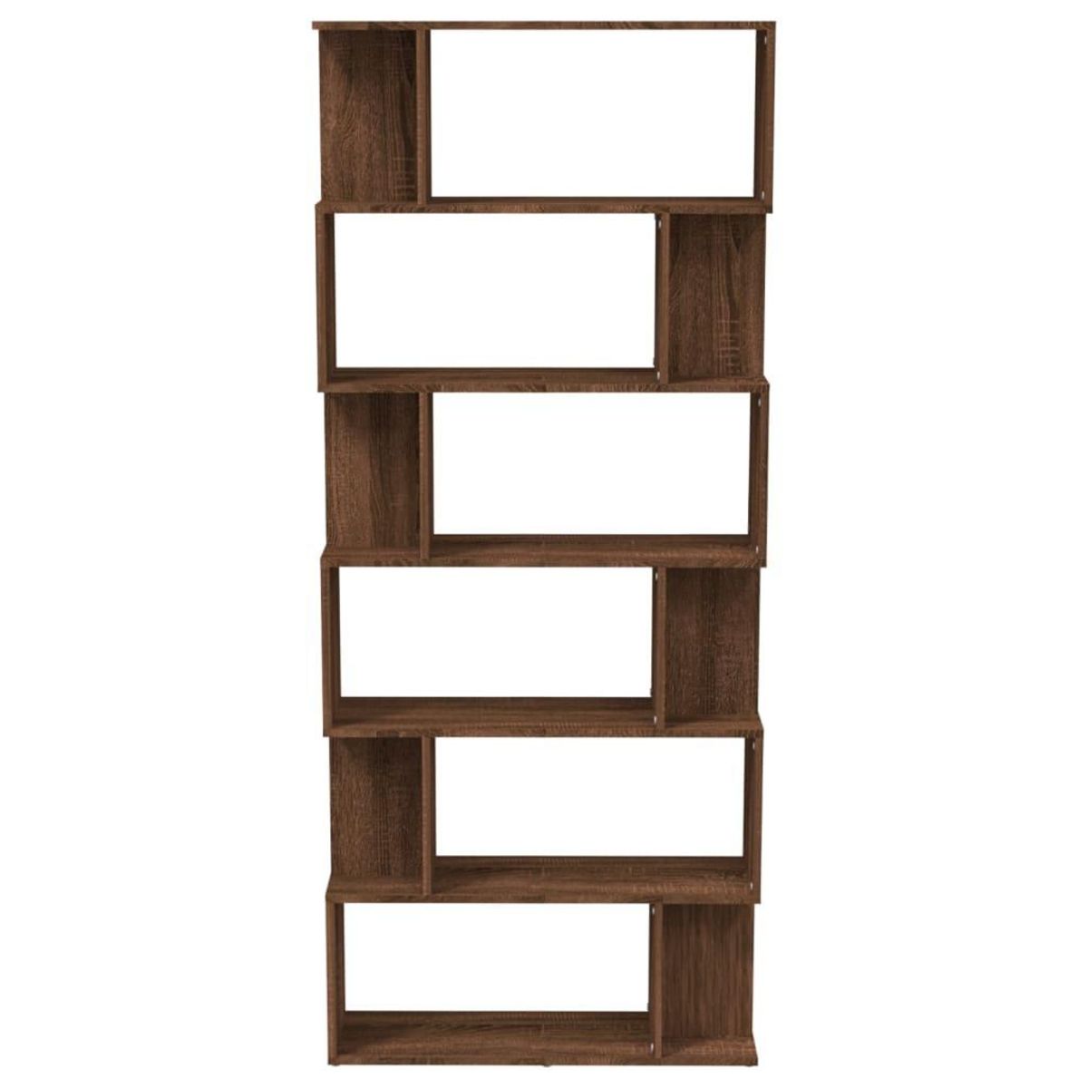 VIDAXL Bibliotheque/Cloison Chene marron 80x24x192cm Bois d'ingenierie