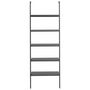 Voir la diapositive 3 : VIDAXL Etagere inclinee a 5 niveaux Noir 64x35x185 cm