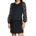 VERO MODA MATERNITY Robe de Grossesse e Femme Vero Moda Maternity Kaja. Coloris disponibles : Noir