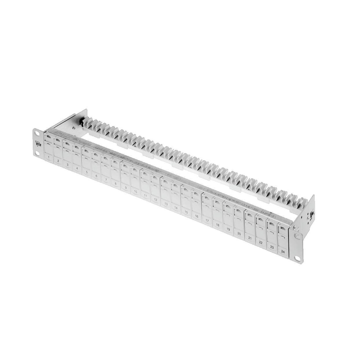 Metz Panneau de brassage Metz 19 pouces 1U