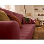 Voir la diapositive 4 : LISA DESIGN Ercolano - canapé 3 places convertible - couchage quotidien - matelas 11 cm - en velours