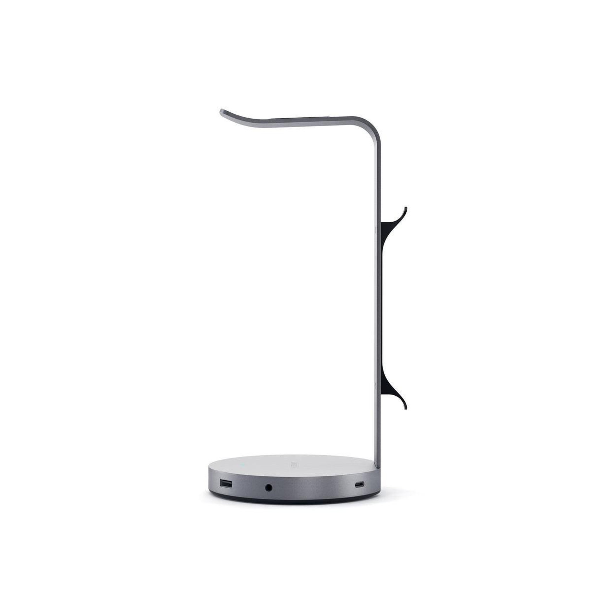 Voir la diapositive 3 : SATECHI Support actif Satechi ST-UCHSHM avec ports USB et prise audio 3,5 mm Gris