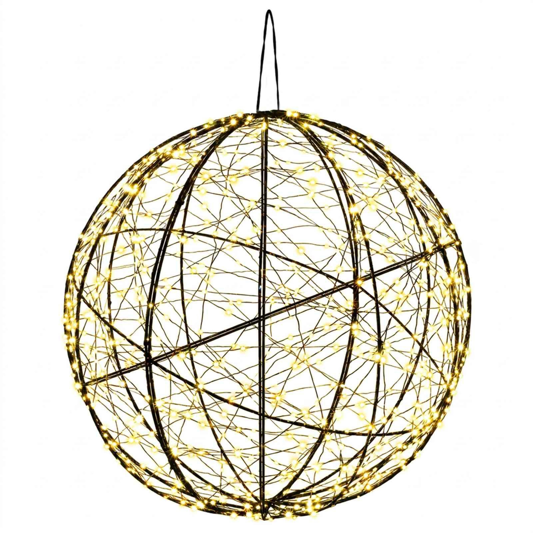Voir la diapositive 5 : VIDAXL Lumiere de finial de Noël 2 pc 1500 LED Blanc chaud