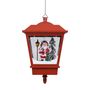 Voir la diapositive 4 : VIDAXL Lampe suspendue de Noël lumiere LED Pere Noël Rouge 27x27x45 cm