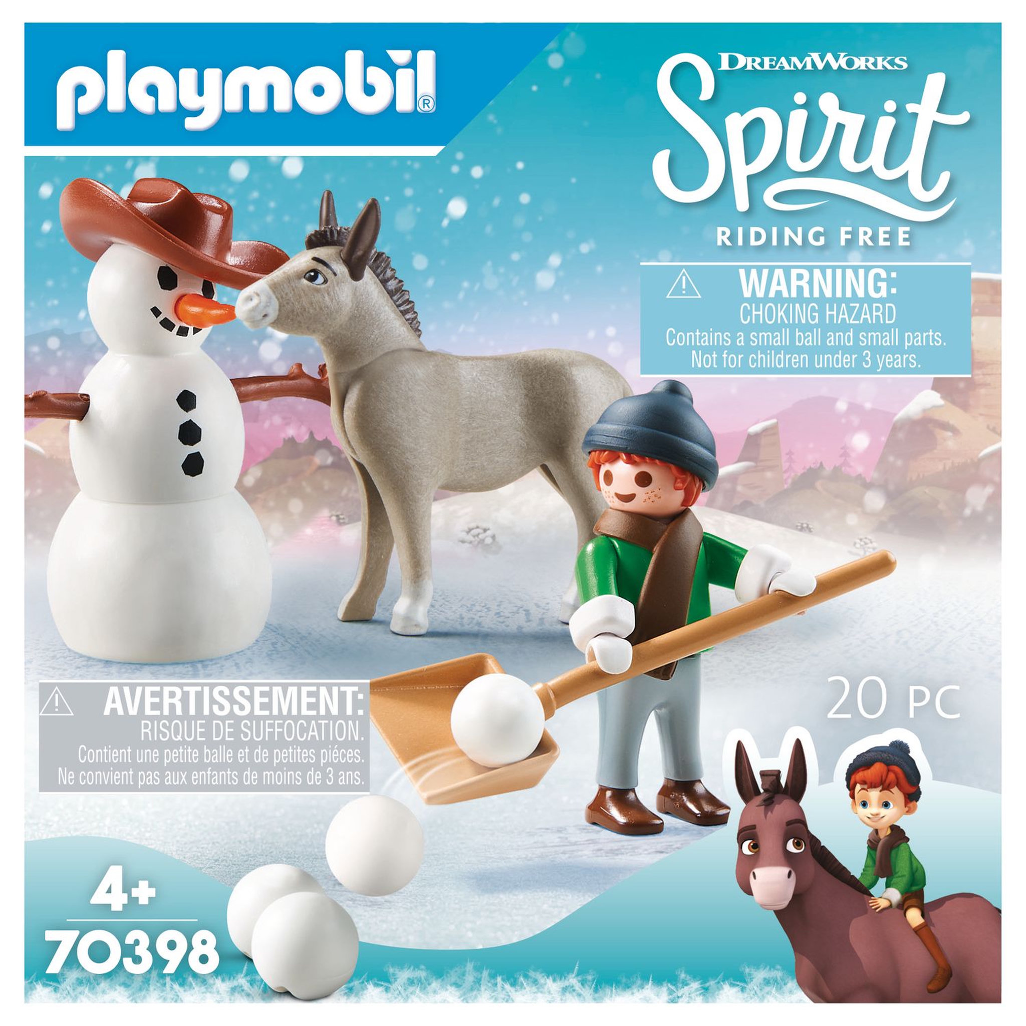 Voir la diapositive 2 : PLAYMOBIL PLAY 70398 LA MECHE+MR CAROTTE