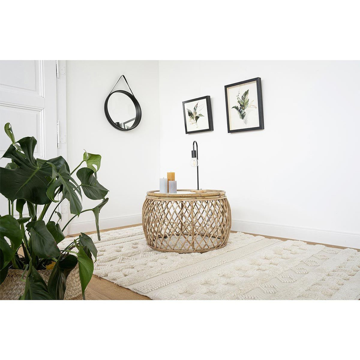 Paris Prix Tapis Bohème Fait à la Main  Bohist  Naturel