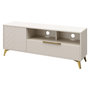 Voir la diapositive 2 : BEST MOBILIER Boccioni - meuble tv - beige - 150 cm