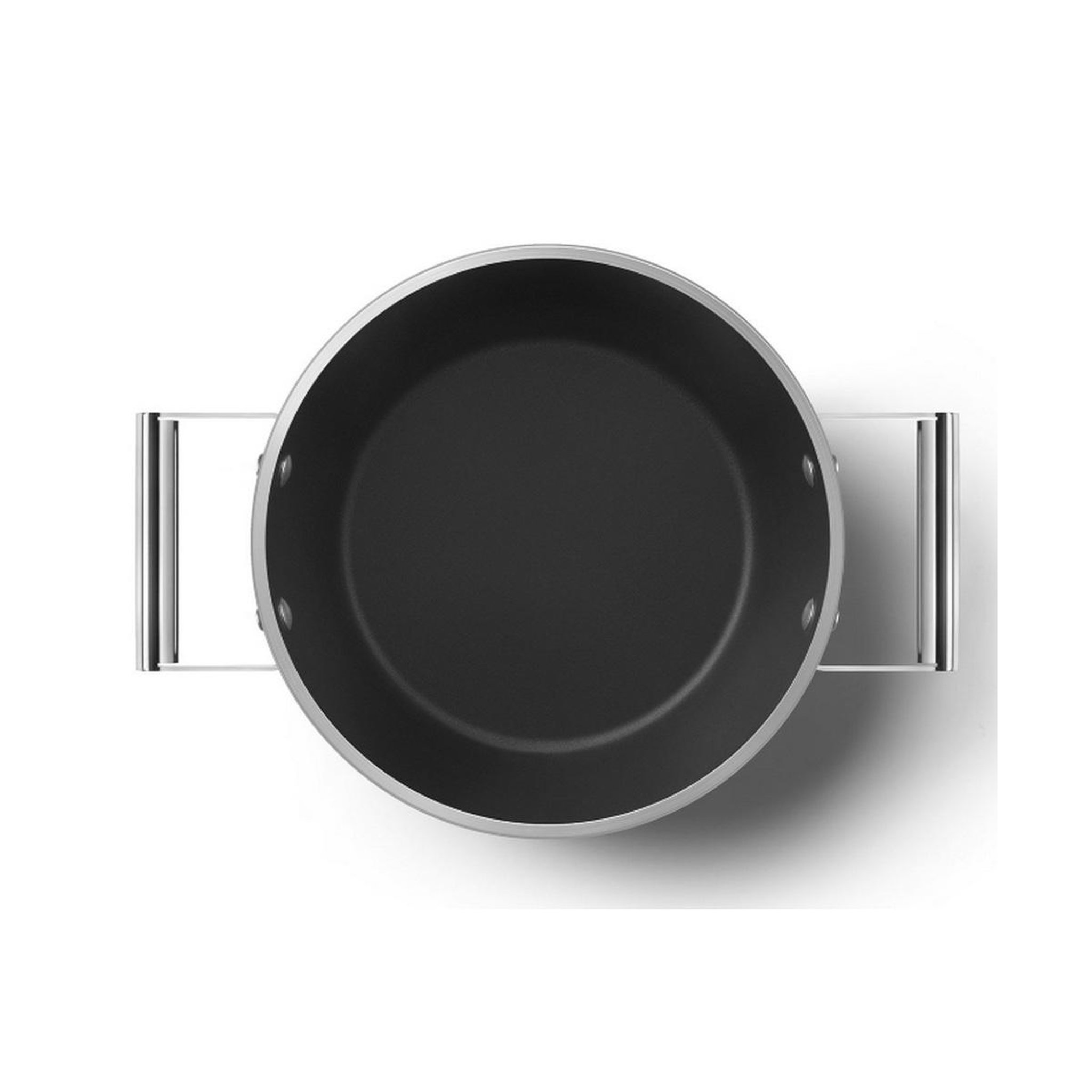 Voir la diapositive 6 : SMEG Faitout noir mat 24cm + couvercle - csf2412blm
