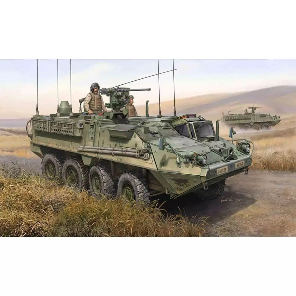 Trumpeter Maquette véhicule militaire : Véhicule de commandement M1130 Stryker