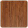 Voir la diapositive 2 : VIDAXL Dessus de table carre Marron fonce60x60x2,5cm Bois chene traite