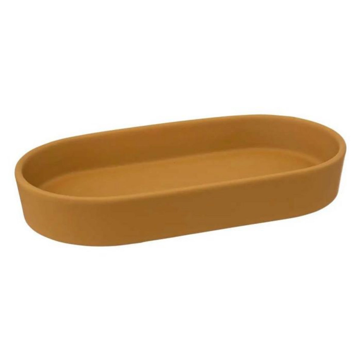FIVE Plateau de Salle de Bain  Cocon  19cm Marron Tabac