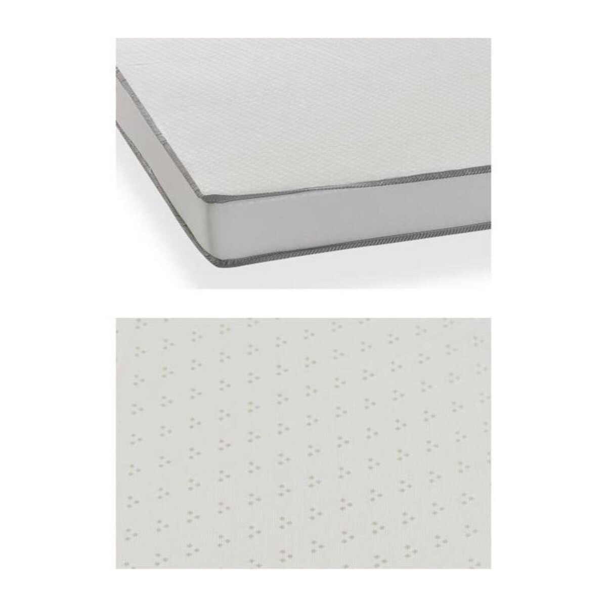 FINLANDEK Matelas mousse 90 x 190 - Confort ferme - Epaisseur 10 cm - Fabrication europeenne - FINLANDEK Huopa