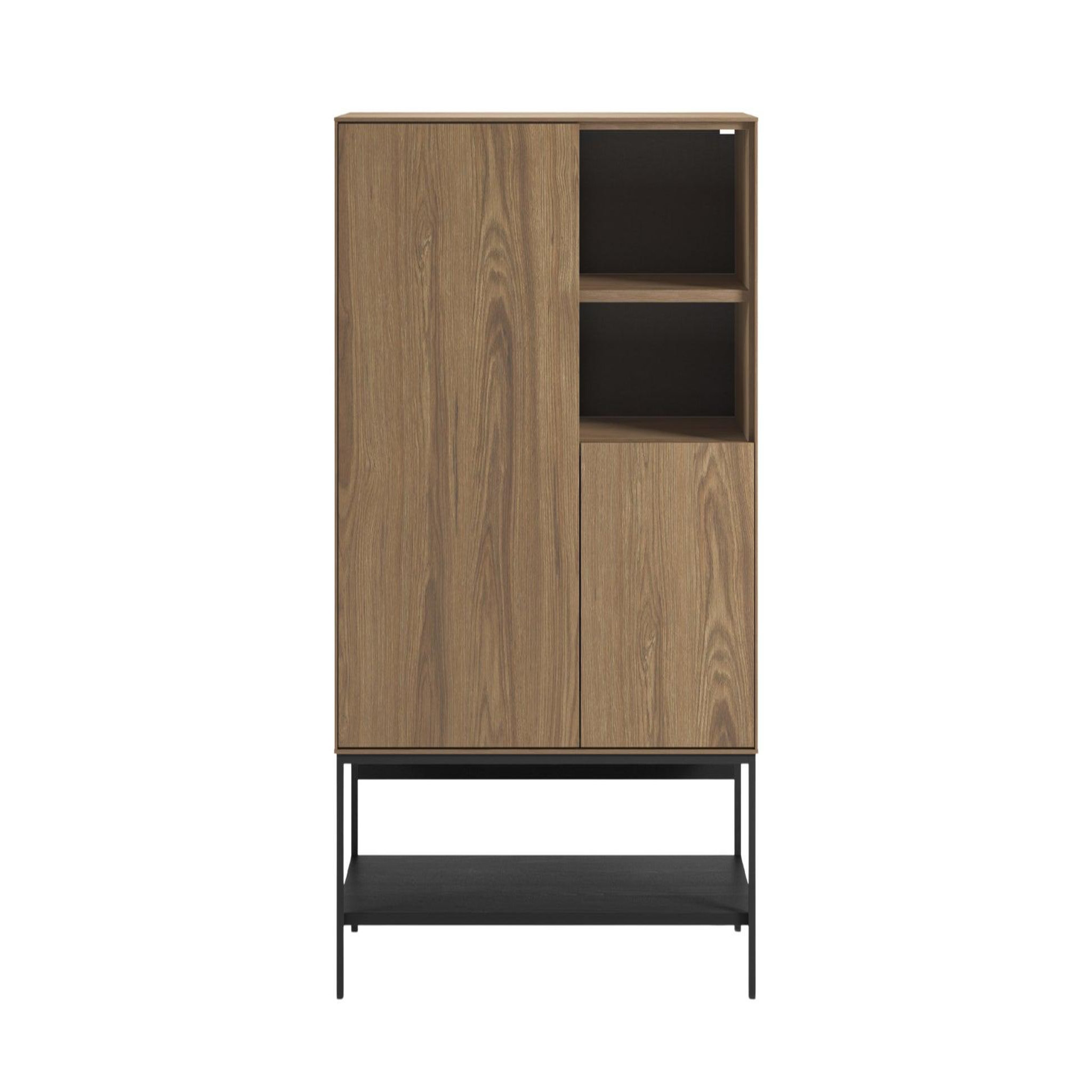 CASANOVA PARIS Tia - commode 90cm en mélamine chêne clair