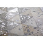 Voir la diapositive 3 : Paris Prix Tapis Patchwork Fait Main  Rocket  Gris & Argent