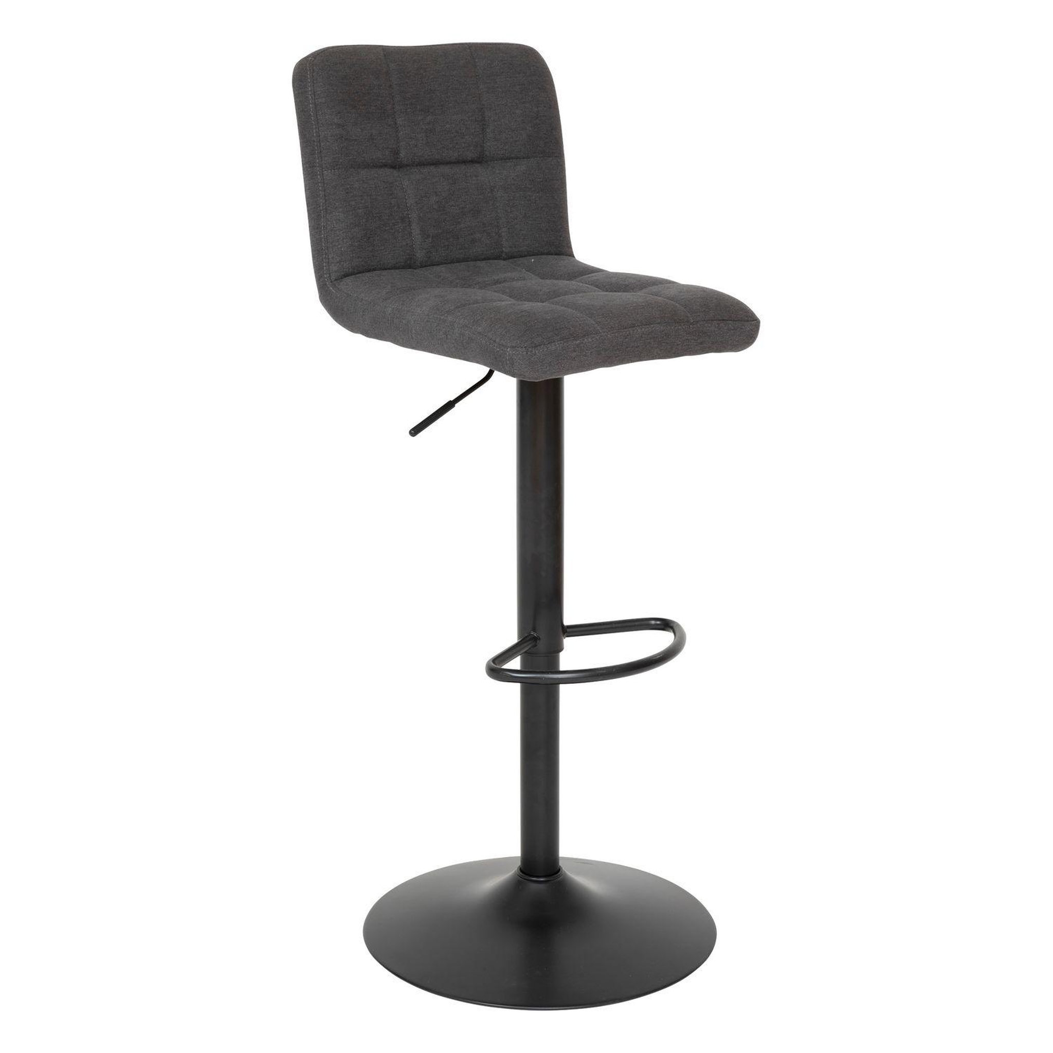 Voir la diapositive 6 : TOILINUX Lot de 2 chaises de bar en tissu delek