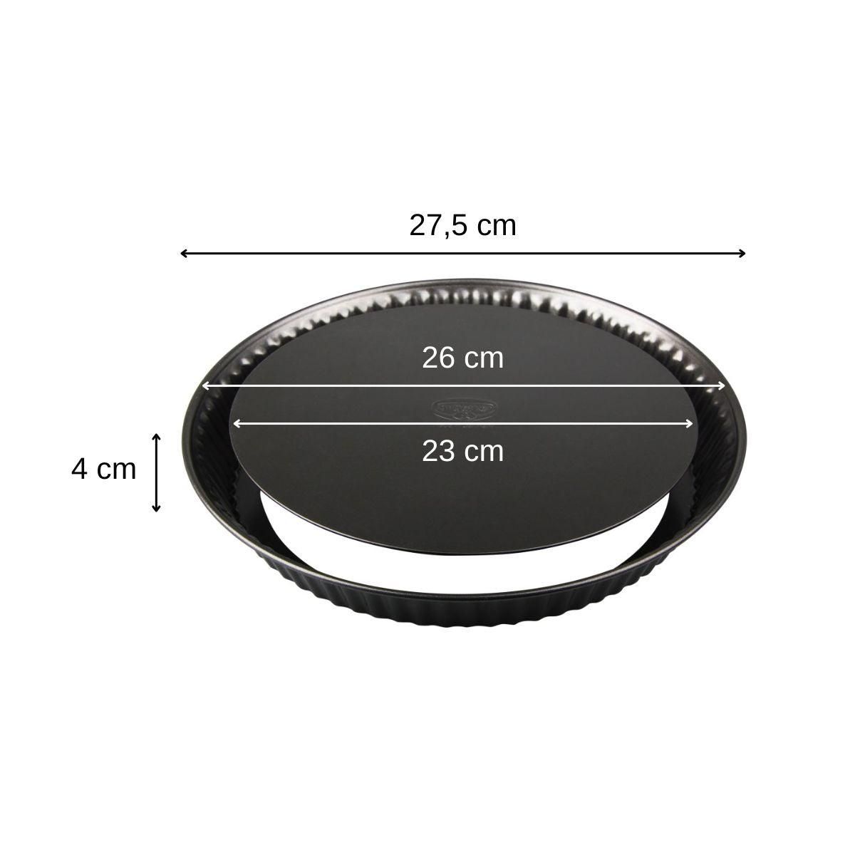 DR.OETKER Ensemble de 2 Moules à tartes 26 cm avec fond amovible Dr. Oetker Tradition