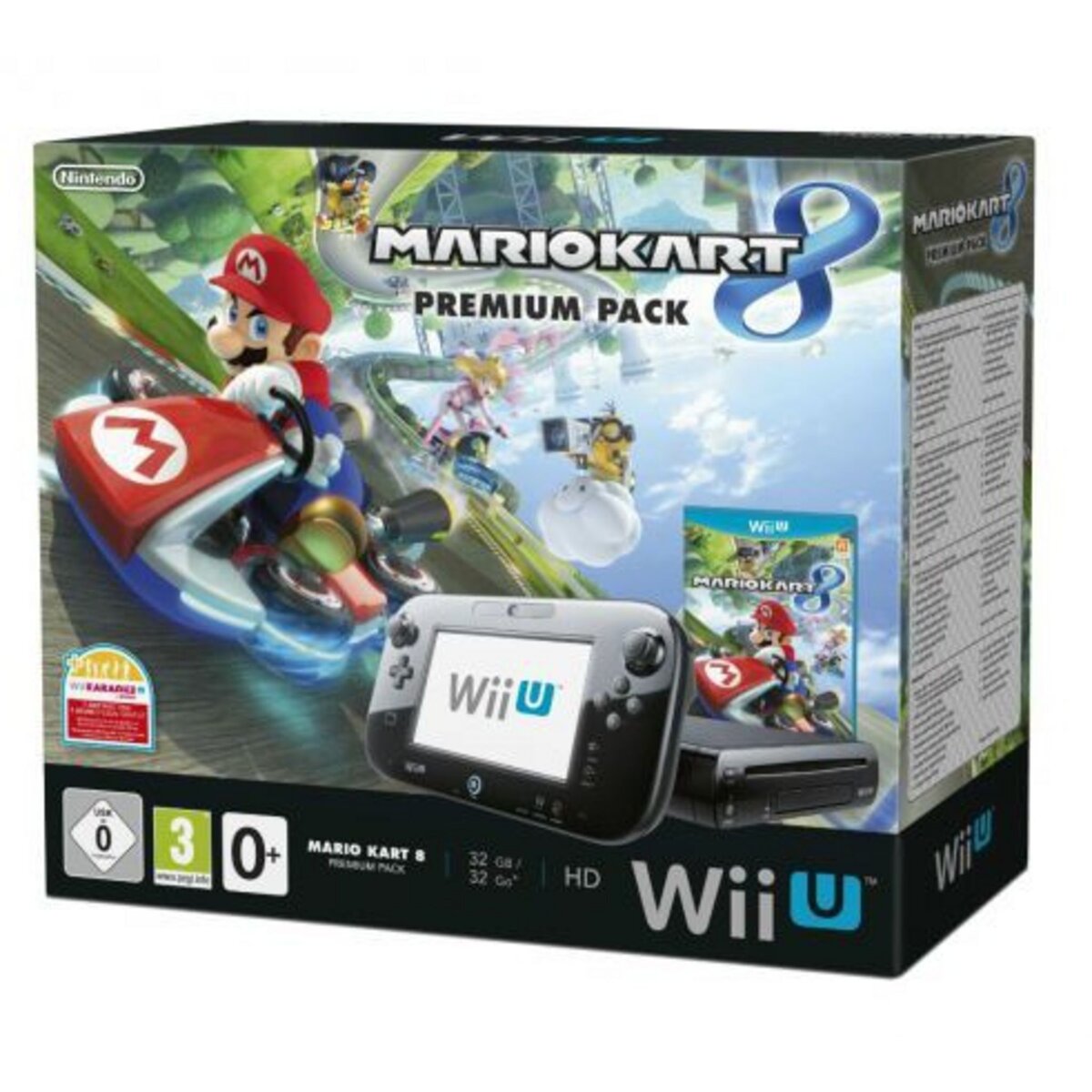 NINTENDO Logiciel Pack Wii U + Jeu Mario Kart 8 (Jeu Pré-installé)