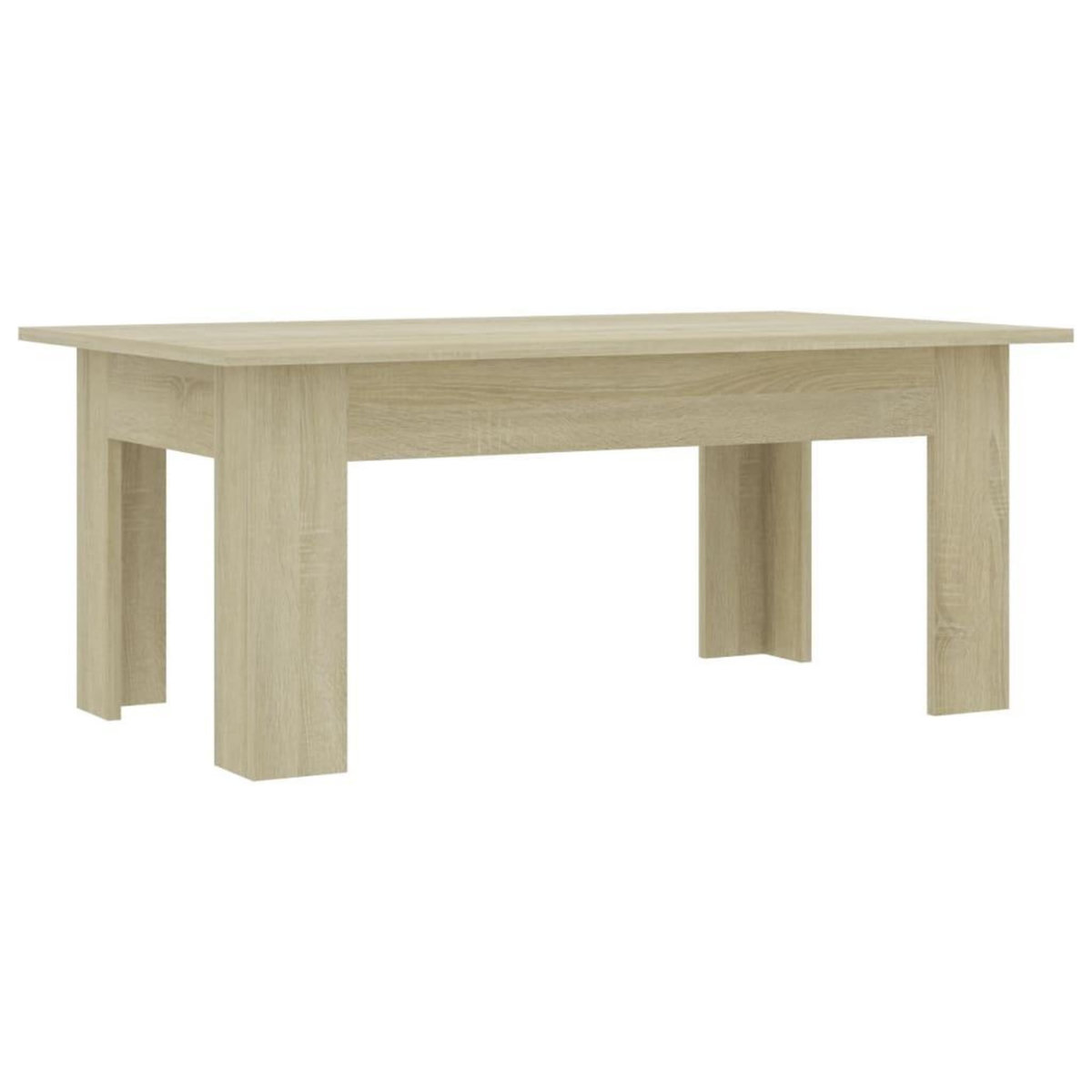 VIDAXL Table basse Chene sonoma 100x60x42 cm Bois d'ingenierie