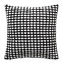 Voir la diapositive 1 : Paris Prix Housse de Coussin Déco  Greta  40x40cm Noir