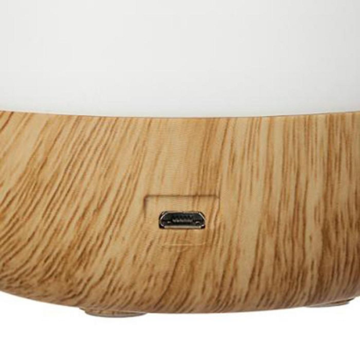 ATMOSPHERA Diffuseur d'Huiles Essentielles LED 12cm Blanc