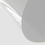 Voir la diapositive 3 : VIDAXL Protecteur de table transparent Ø 80 cm 2 mm PVC