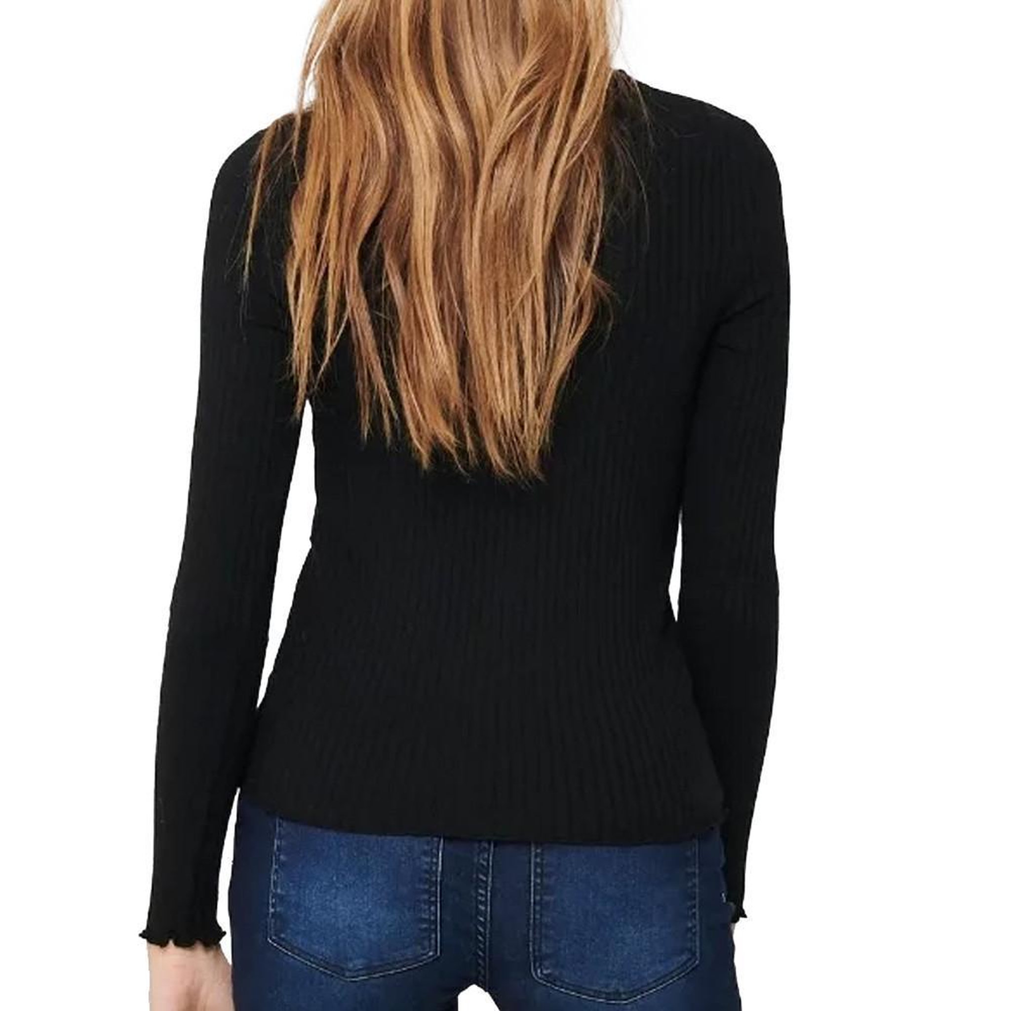 Voir la diapositive 2 : JACQUELINE DE YONG T-shirt Noir Femme JDY Fransiska