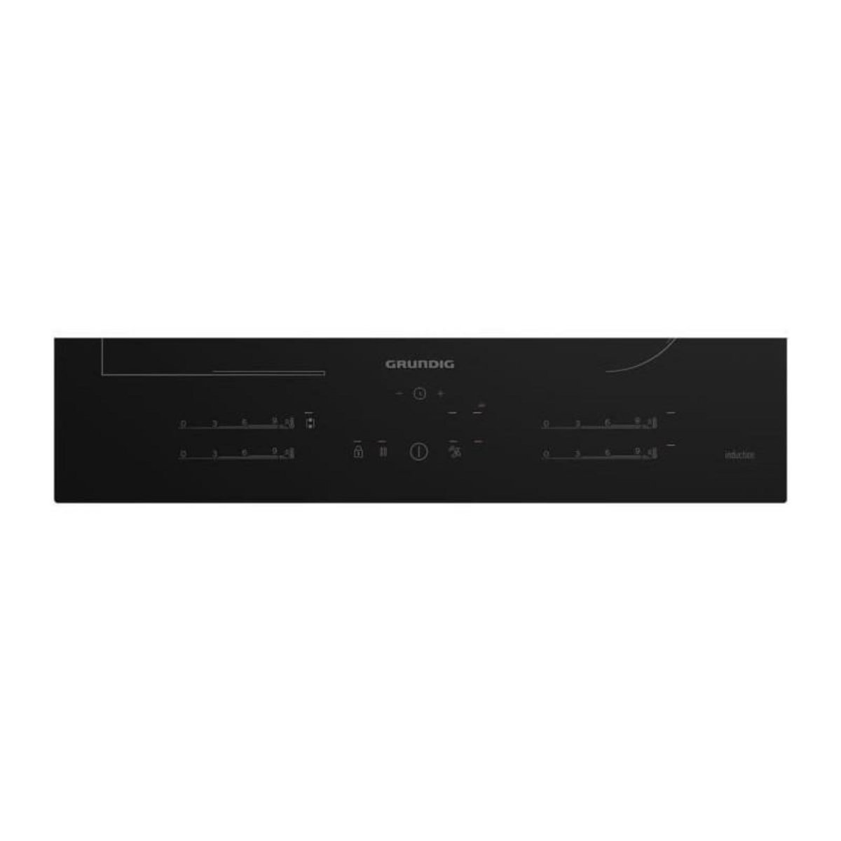 Grundig Plaque de cuisson induction GRUNDIG - 4 feux - 60 cm - GIEI627474PN