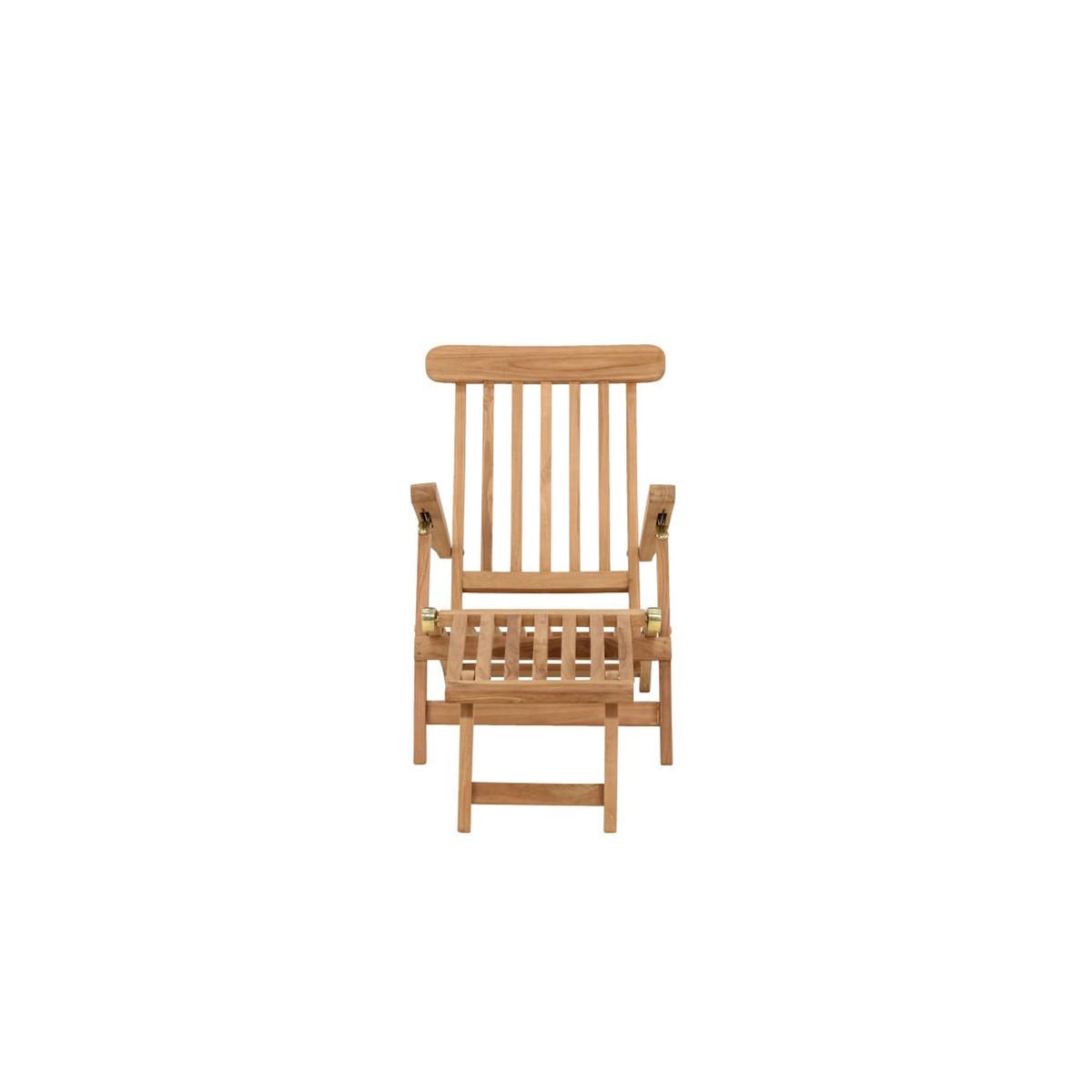 Paris Prix Chaise Longue en Teck  Kenya  150cm Naturel