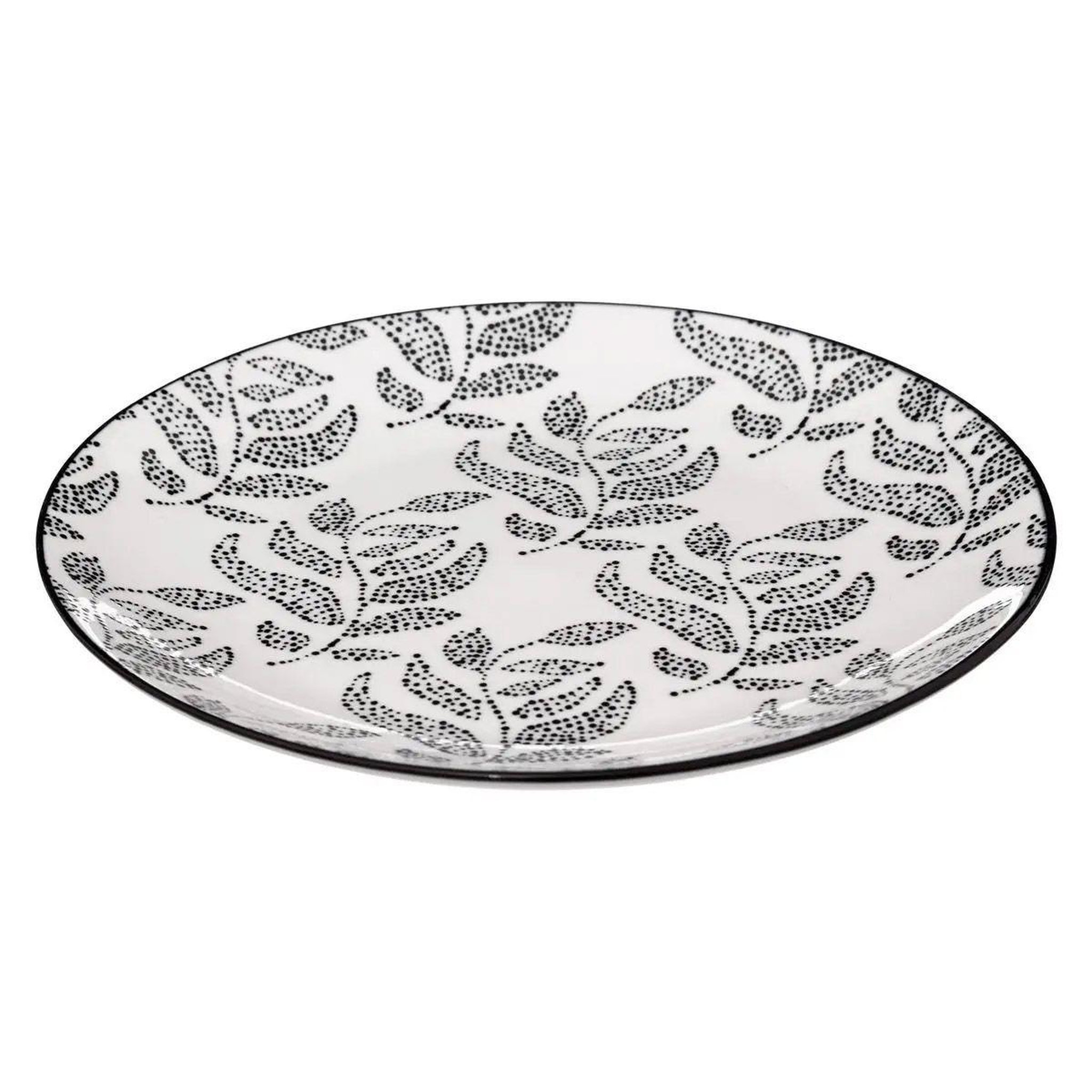 Voir la diapositive 2 : SECRET DE GOURMET Lot de 6 assiettes à dessert  eva  19cm gris