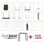 Voir la diapositive 2 : Berg Playbase Siège de balançoire en bois