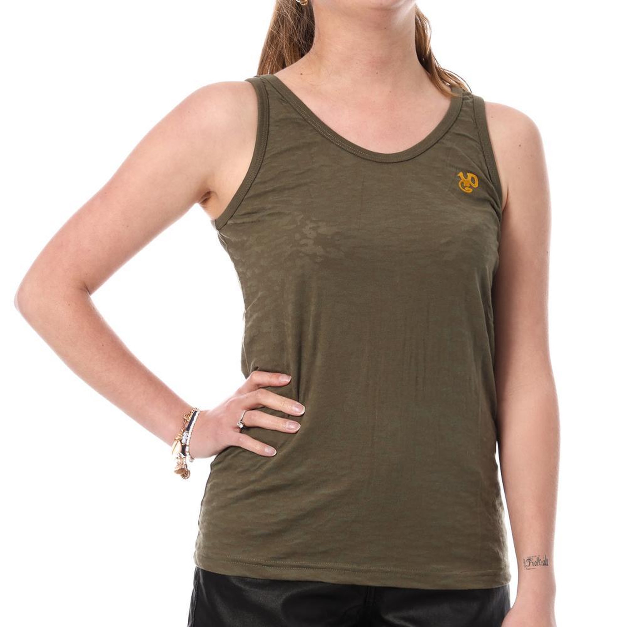 Voir la diapositive 1 : VON DUTCH Débardeur  Femme Von Dutch Zip