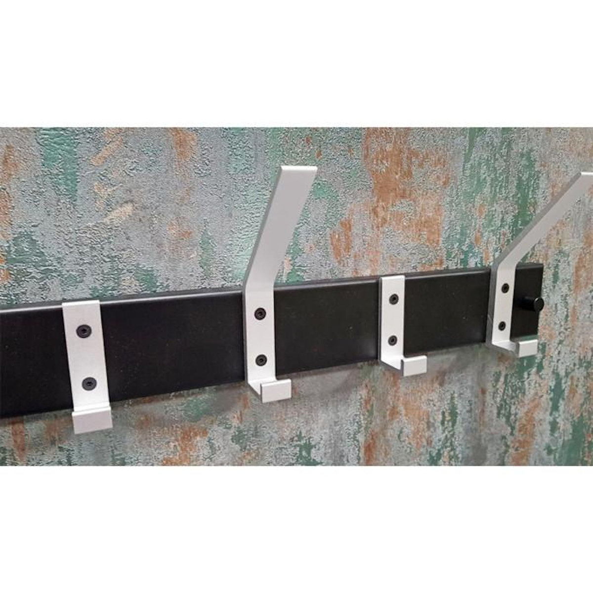 Paris Prix Patère Murale 7 Crochets  Mercure  70cm Noir