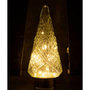 Voir la diapositive 3 : Paris Prix Sapin de Noël en Verre  Led  35cm Transparent