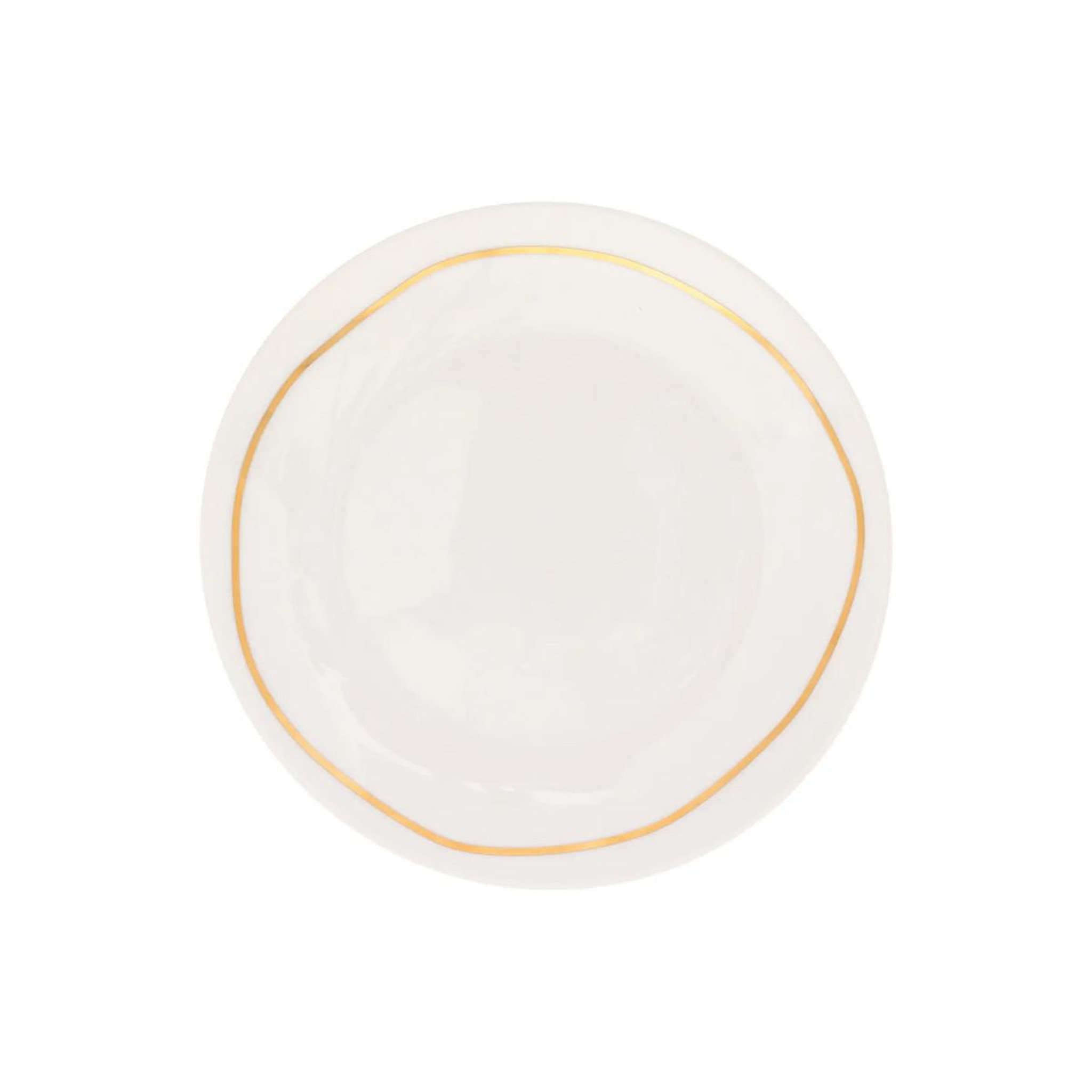 Voir la diapositive 2 : SECRET DE GOURMET Lot de 6 assiettes à dessert  selena  19cm blanc