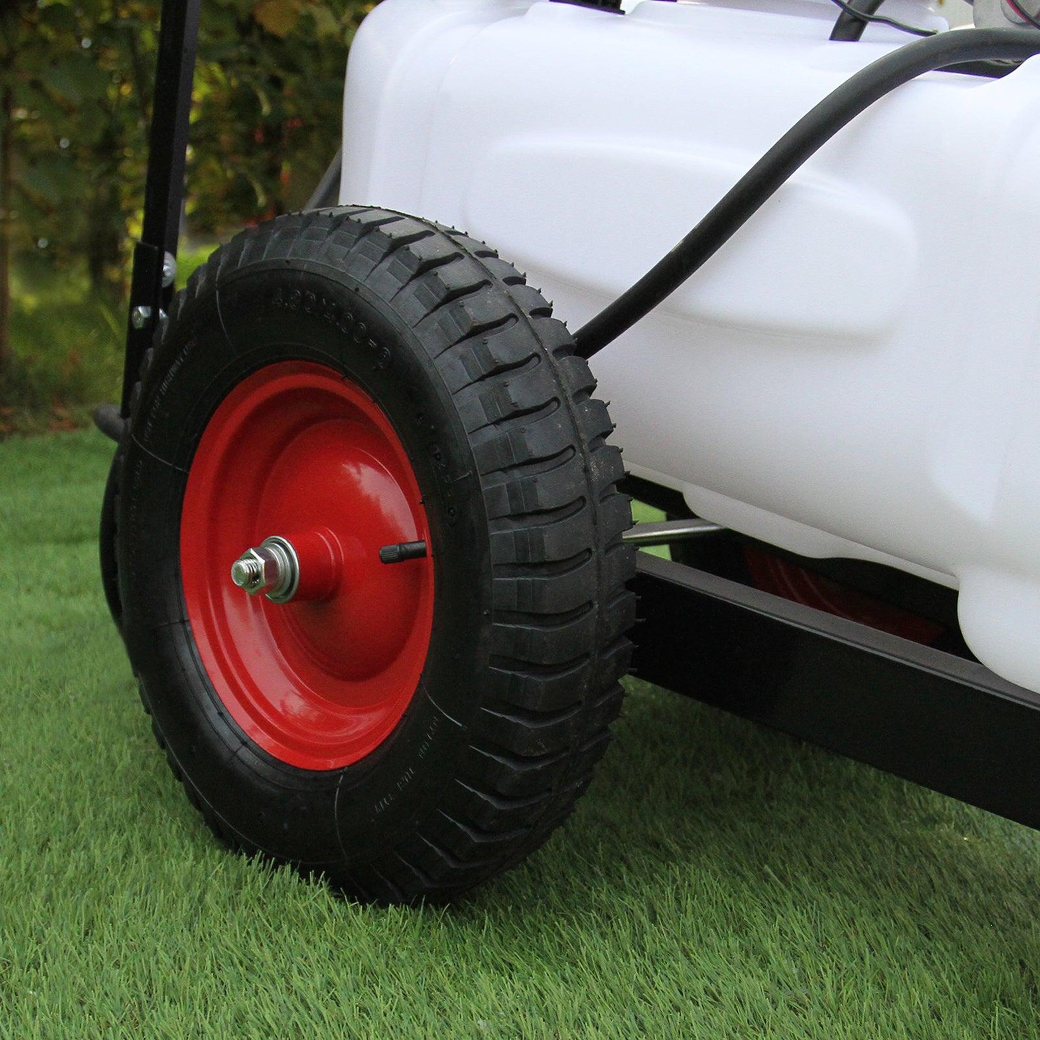 Voir la diapositive 5 : MAXBLAST Pulvérisateur pour quad 60 l avec remorque