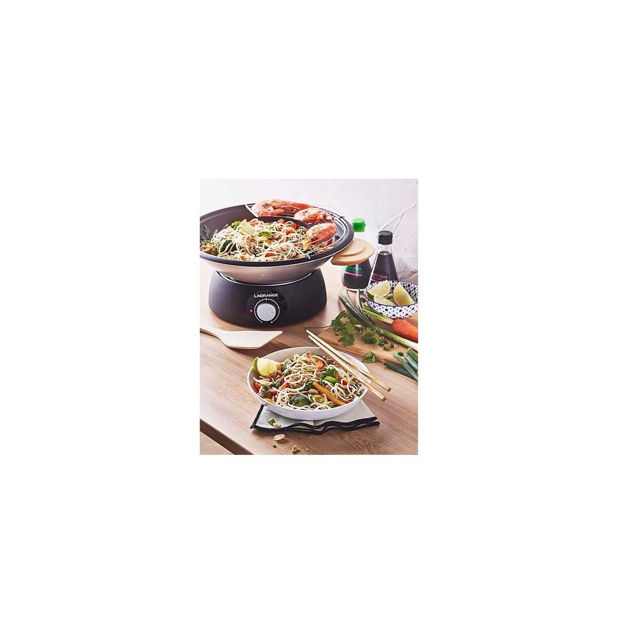 Voir la diapositive 3 : LAGRANGE Wok 900w - 349020
