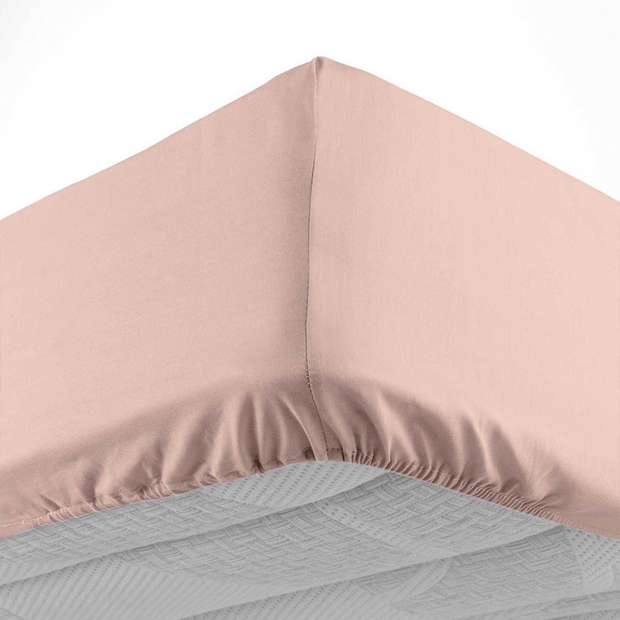 Douceur d'Intérieur Drap housse  lina  180x200cm rose