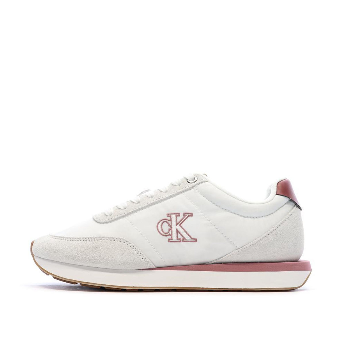 CALVIN KLEIN JEANS Baskets /Rouge Femme Calvin Klein Jeans Retro