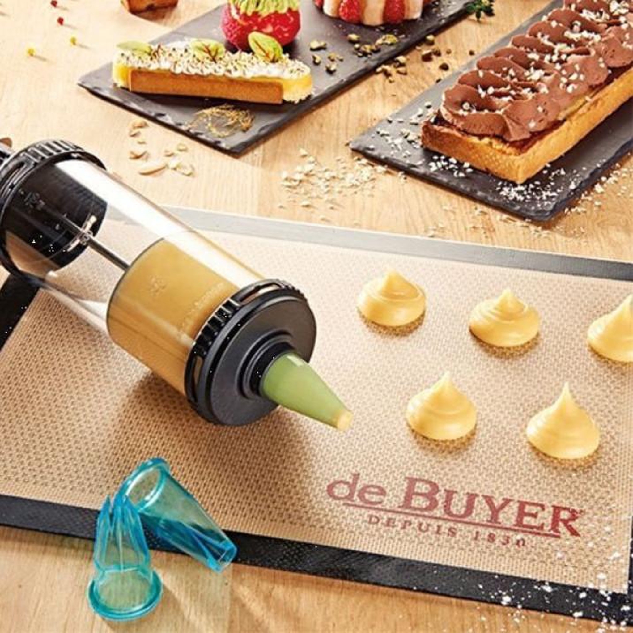 Voir la diapositive 2 : De buyer Piston à pâtisserie - 3358.01