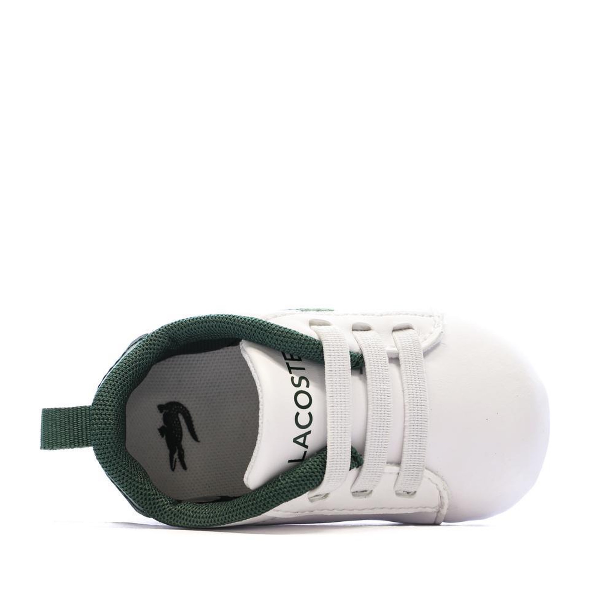 Voir la diapositive 4 : Lacoste Baskets Blanches Bébé Lacoste Carnaby Set 225