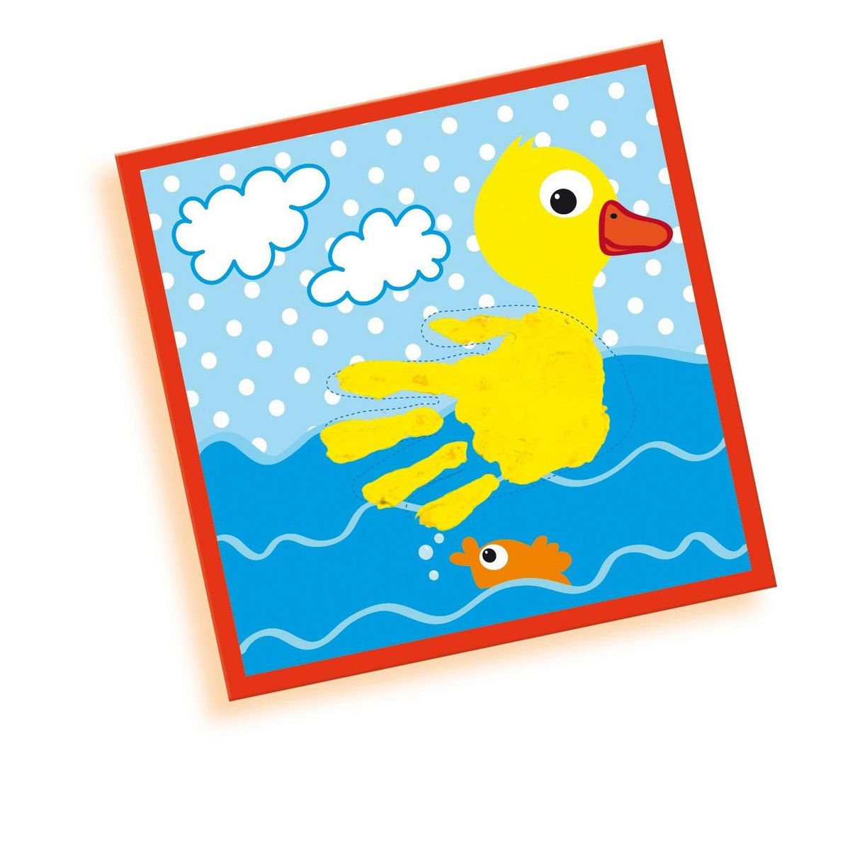 SES Creative Peinture à Doigts My First : Ma première oeuvre d'art